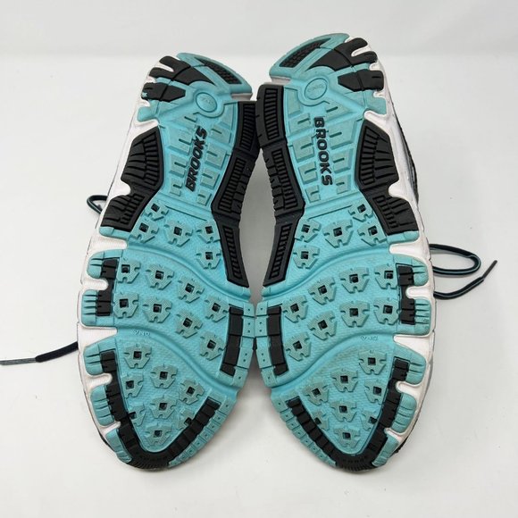 Brooks DNA Addiction 12 Womens Sneaker 10.5 Black Teal‎ Running Athletic Walking - Picture 4 of 4